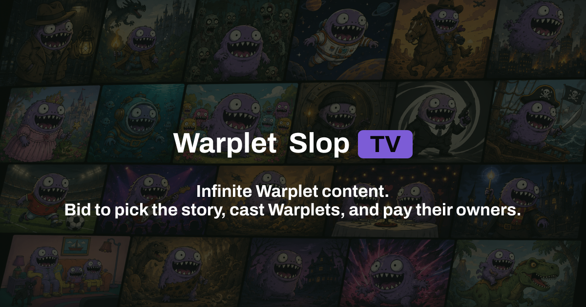 Warplet Slop TV